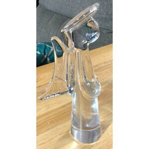 The Toscany Collection Choir Angel Lead Crystal Christmas Holiday Decor Figurine